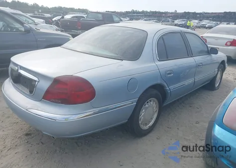 1998 Lincoln Continental z USA, uszkodzony, nr VIN 1LNFM97V2WY739199